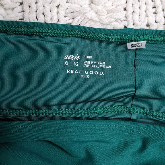 Aerie XL Bikini Bottoms, Green - Picture 2 of 3